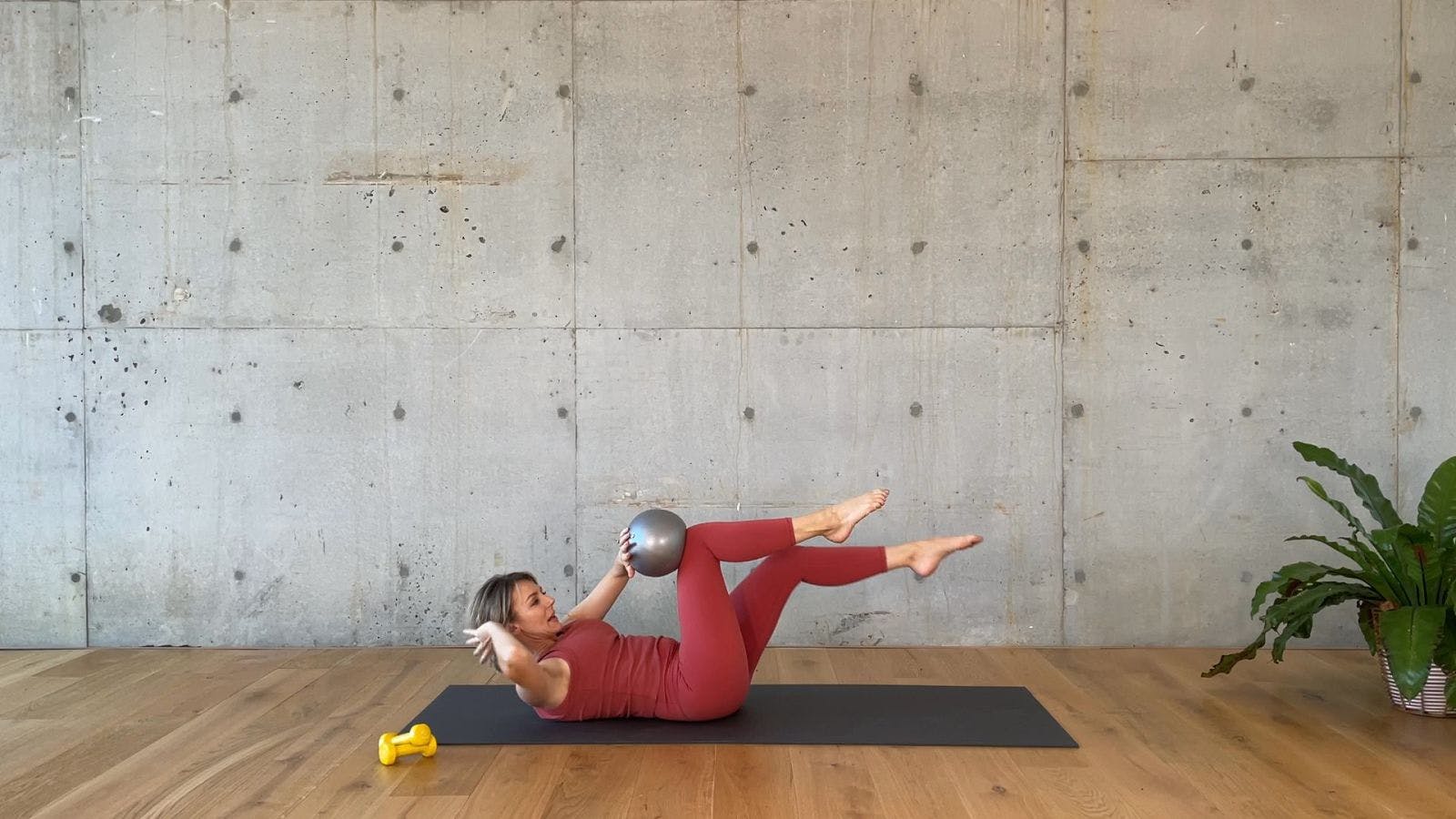 Pilates Core With Mini Ball with Mardi Gannon