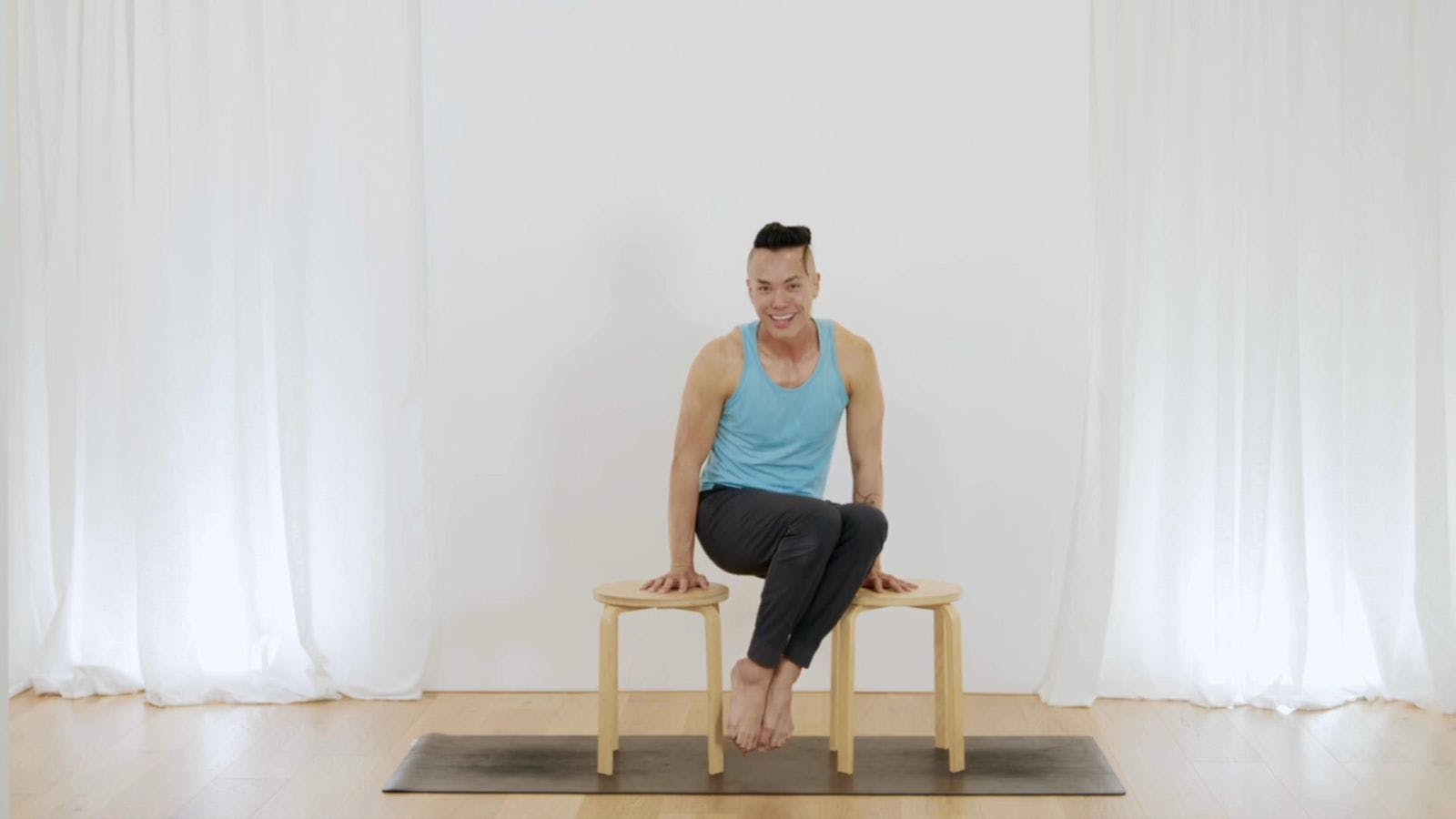 Core Workout On The Chair with Johnson Chong